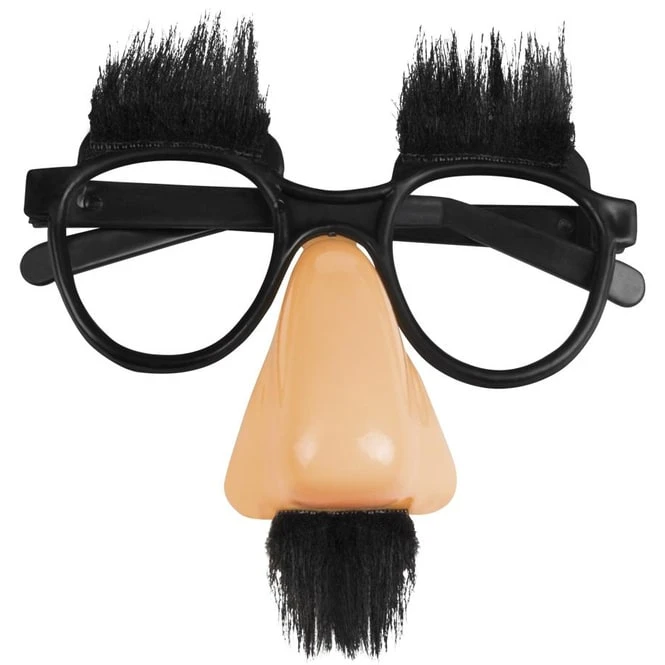 Boland Faschingsbrille - Slapstick - Für Erwachsene 2 Boland Faschingsbrille - Slapstick - Für Erwachsene – Bild 2