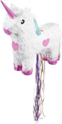Boland Zieh-Piñata Einhorn Weiss (47 X 39 Cm)