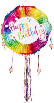 Boland Zieh-Piñata 'Happy Birthday' (44 X 44 Cm)