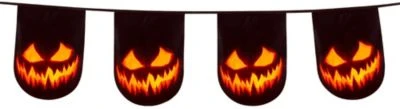 Boland Wimpelkette Creepy Pumpkin Zweiseitig (6 M) 1 Boland Wimpelkette Creepy Pumpkin Zweiseitig (6 M)