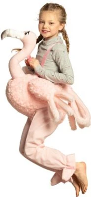 Boland Kinderkostüm Auf Einem Flamingo (Einheitsgröße)