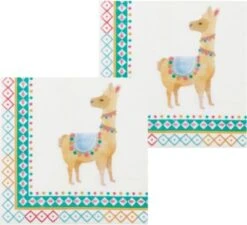 Boland Servietten Lama (33 X 33 Cm), 12 Stück
