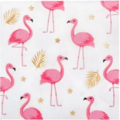 Boland Servietten Flamingo, 33 Cm, 12 Stück