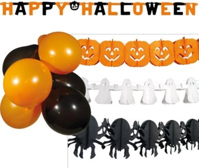 Boland Partydeko Dekoset Halloween, 14-tlg. 1 Boland Partydeko Dekoset Halloween, 14-tlg.