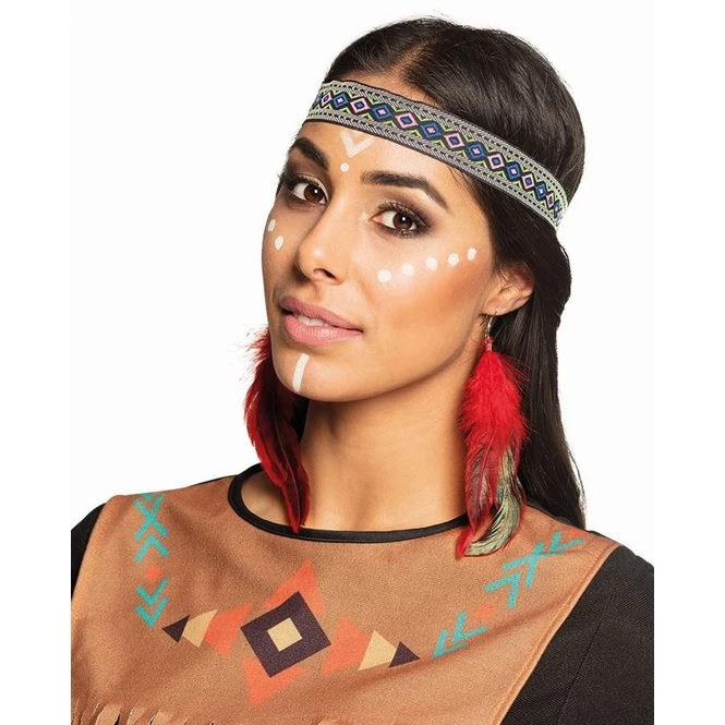 Boland Faschingsschmuck - Ohrringe - Federn 2 Boland Faschingsschmuck - Ohrringe - Federn – Bild 2