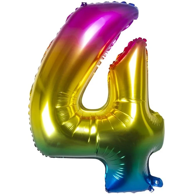 Boland Folienballon - Bunte Zahl - 0 Bis 9 5 Boland Folienballon - Bunte Zahl - 0 Bis 9 – Bild 5