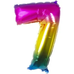 Boland Folienballon - Bunte Zahl - 0 Bis 9 10 Boland Folienballon - Bunte Zahl - 0 Bis 9 -Boland Store 223630