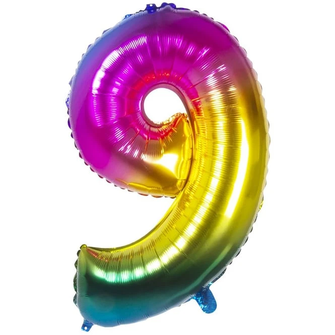 Boland Folienballon - Bunte Zahl - 0 Bis 9 7 Boland Folienballon - Bunte Zahl - 0 Bis 9 – Bild 7