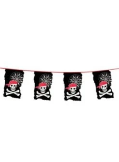 Boland Wimpelkette Jolly Roger