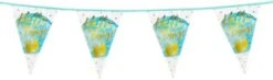 Boland Wimpelkette Wimpelgirlande Hello Boy, Kunststoff, 6 M