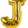 Boland Folienballon J Gold 36 Cm