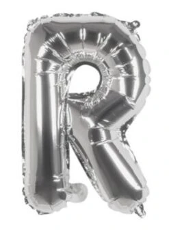 Boland Folienballon R Silber 36 Cm