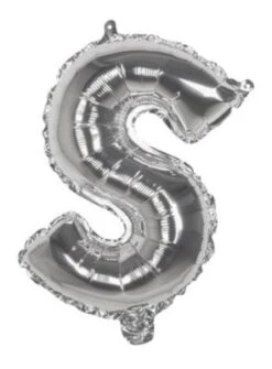 Boland Folienballon S Silber 36 Cm