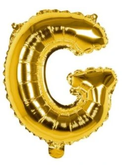 Boland Folienballon G Gold 36 Cm