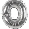 Boland Folienballon O Silber 36 Cm