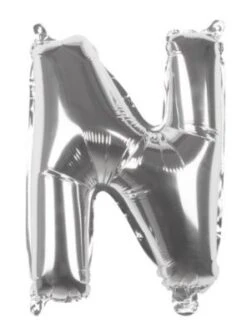 Boland Folienballon N Silber 36 Cm