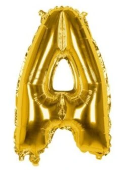 Boland Folienballon A Gold 36 Cm