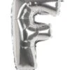 Boland Folienballon F Silber 36 Cm