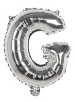 Boland Folienballon G Silber 36 Cm