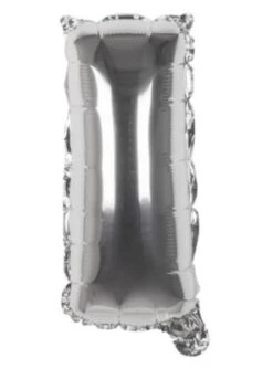 Boland Folienballon I Silber 36 Cm