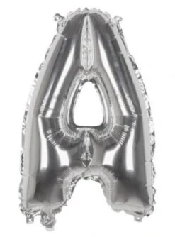 Boland Folienballon A Silber 36 Cm