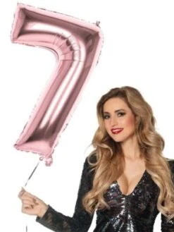 Boland Folienballon 7 Rosegold 86 Cm