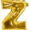 Boland Folienballon Z Gold 36 Cm