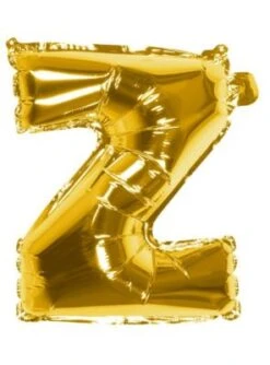 Boland Folienballon Z Gold 36 Cm