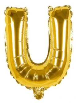 Boland Folienballon U Gold 36 Cm