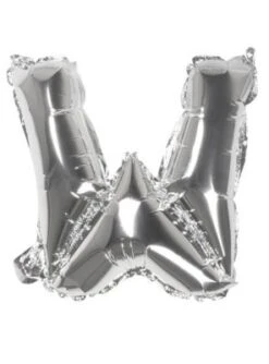 Boland Folienballon W Silber 36 Cm