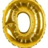 Boland Folienballon O Gold 36 Cm