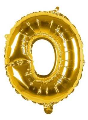 Boland Folienballon O Gold 36 Cm 1 Boland Folienballon O Gold 36 Cm