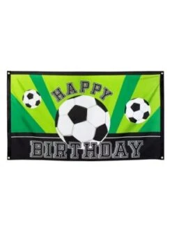 Boland Fußball Fahne "Happy Birthday"