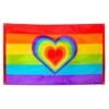 Boland Regenbogen Fahne Heart