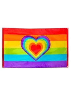 Boland Regenbogen Fahne Heart