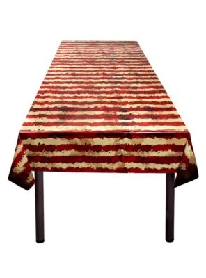 Boland Horrorclown Party Tischdecke 1 Boland Horrorclown Party Tischdecke