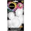 Boland 5 LED Luftballons Weiß