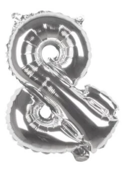 Boland Folienballon & Silber 36 Cm