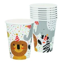 Boland 8 Partybecher - Safari - Ca. 210 Ml 7 Boland 8 Partybecher - Safari - Ca. 210 Ml -Boland Store 247434 8712026502117 boland 8 papierbecher safari 21cl 01 02