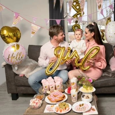 Boland Herz Folienballon Gold 4 Boland Herz Folienballon Gold – Bild 4