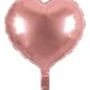 Boland Herz Folienballon Rosé