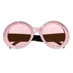 Boland Brille - Jackie Glitter - Für Erwachsene - Pink