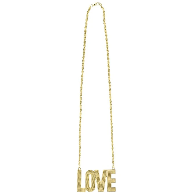 Boland Faschingsschmuck - Halskette - LOVE 1 Boland Faschingsschmuck - Halskette - LOVE