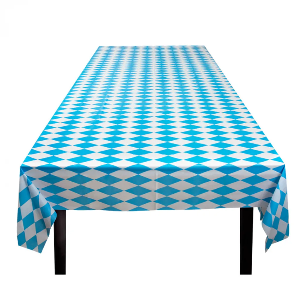 Boland Oktoberfest Tischdecke Bierfest Bayern 130 X 180 Cm - Bavaria Blau Weiß 1 Boland Oktoberfest Tischdecke Bierfest Bayern 130 X 180 Cm - Bavaria Blau Weiß