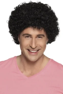 Boland Perücke Pop Uni Schwarz